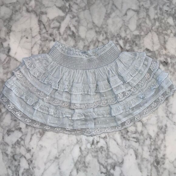 LoveShackFancy Other - NWOT LOVESHACKFANCY BUE BILLIE SKIRT 2-3YR